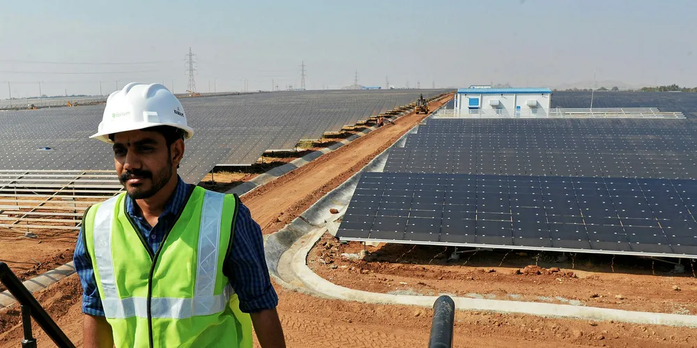 India's solar growth was exemplified by this month's opening of the first phase of the 2GW Shakti Sthala plant about 150km from Bangalore.