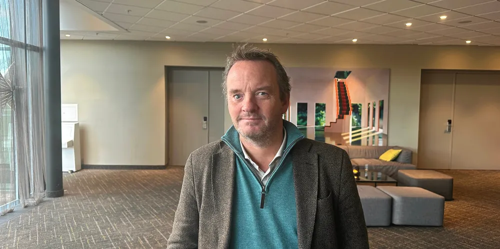 Geir Ove Ystmark, administrerende direktør i Sjømat Norge, kom med kritikk til egen næring og flere andre da han fortalte om status for havbruksnæringen på høstmøte til Sjømat Norge Vest.