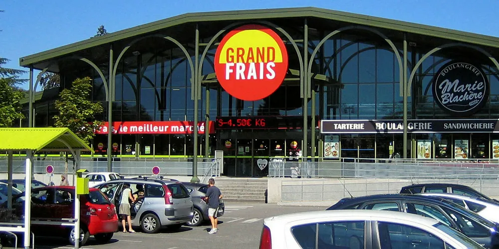 Supermarket chain Le Grand Frais.