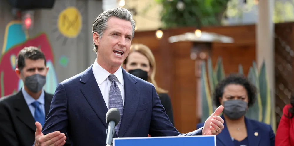 California Gov. Gavin Newsom.