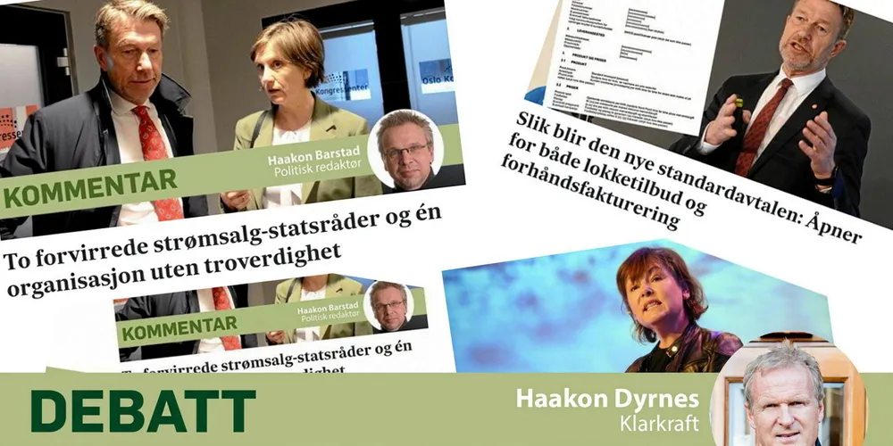 – Om statsråder, bransjeorganisasjoner og media er forvirret, hvordan er det da for kundene?