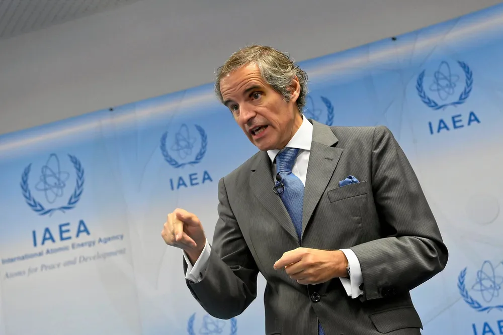 International Atomic Energy Agency director general Mariano Grossi.