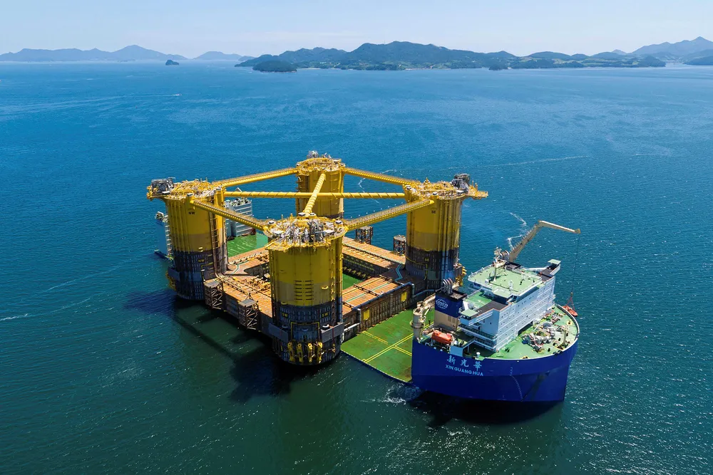 Sailaway: Appomattox hull makes its way from South Korea to Texas
