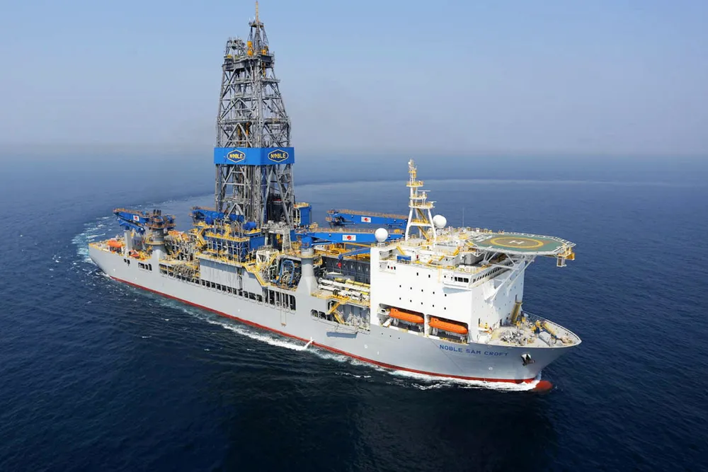More oil: the Noble Corporation drillship Noble Sam Croft