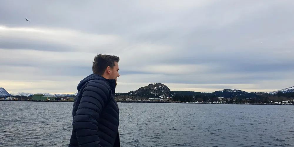 Sebastian Ludvigsen, daglig leder i Codlife kan konstatere at de har fått sin første lokalitet til torskeoppdrett.