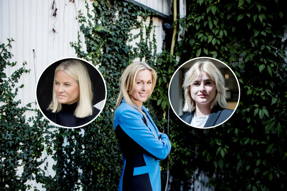 Innovasjon Norge-sjef Anita Krohn Traaseth og Ferd-arving Katharina Andresen møtte hverandre på et arrangement i regi av HKH Mette-Marit i april. Foto: Fredrik Bjerknes