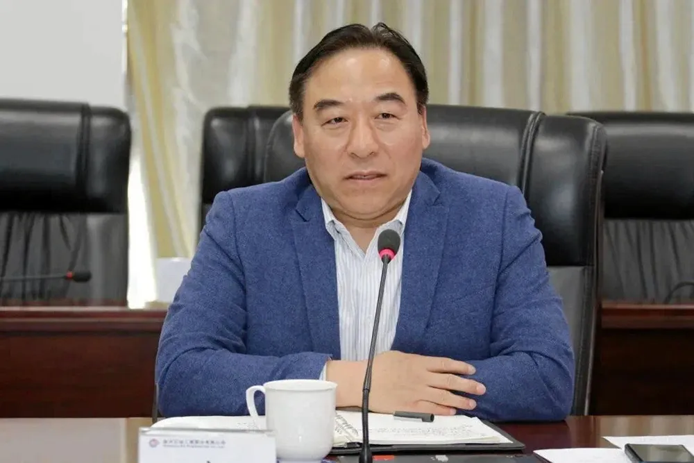 New chief executive: COOEC's Wang Zhangling.