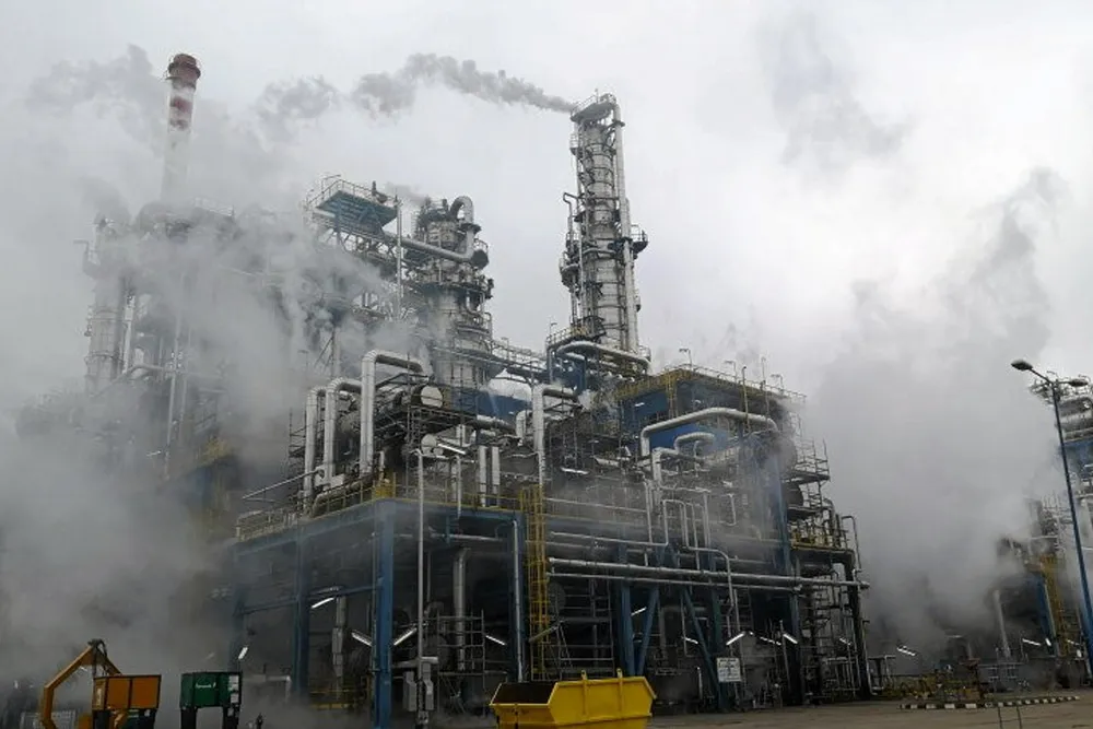LOTOS/PKN Orlen refinery in Gdańsk, Poland.