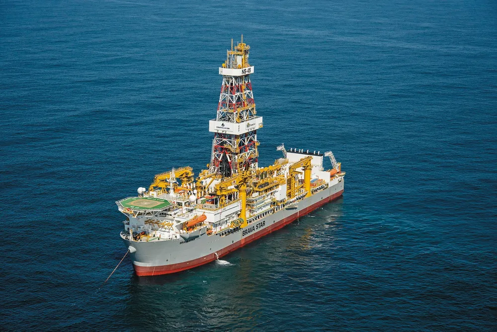 Fresh programme: the Constellation Oil Services drillship Brava Star drilled the Monai well in the Espirito Santo basin