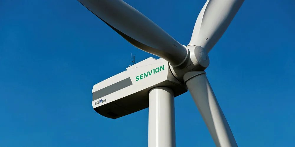 Senvion 3.2M114 turbine