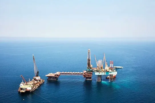 An offshore project in Abu Dhabi, operated by Adnoc.