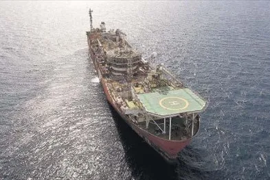 Gryphon: Technip will provide work on the site of the Gryphon A FPSO while the ship itself is being repaired.