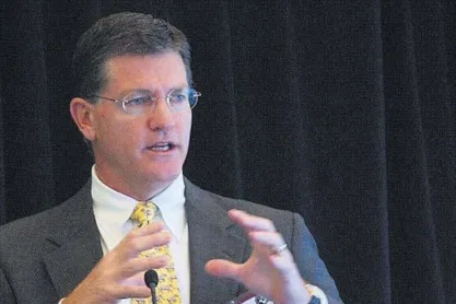 Cabot violation: Led by chief executive Dan Dinges, the company allegedly failed to properly line Pennsylvania well