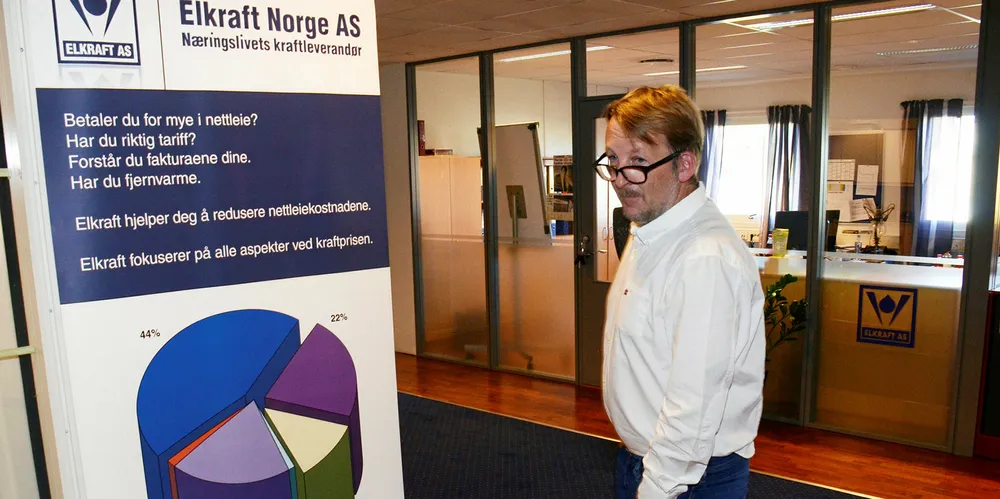 Marius Nerbye er konsernsjef, grunder og medeier i Elkraft, strømsalgselskapet hvor Tom Hagen er største eier med 70 prosent.