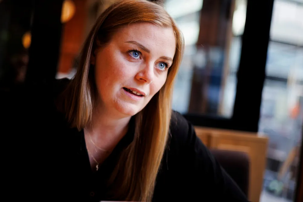 Høyre, senest ved nestleder Tina Bru (bildet), har gjentatte ganger angrepet statsbudsjettet for å være for ekspansivt, skriver LOs sjeføkonom.