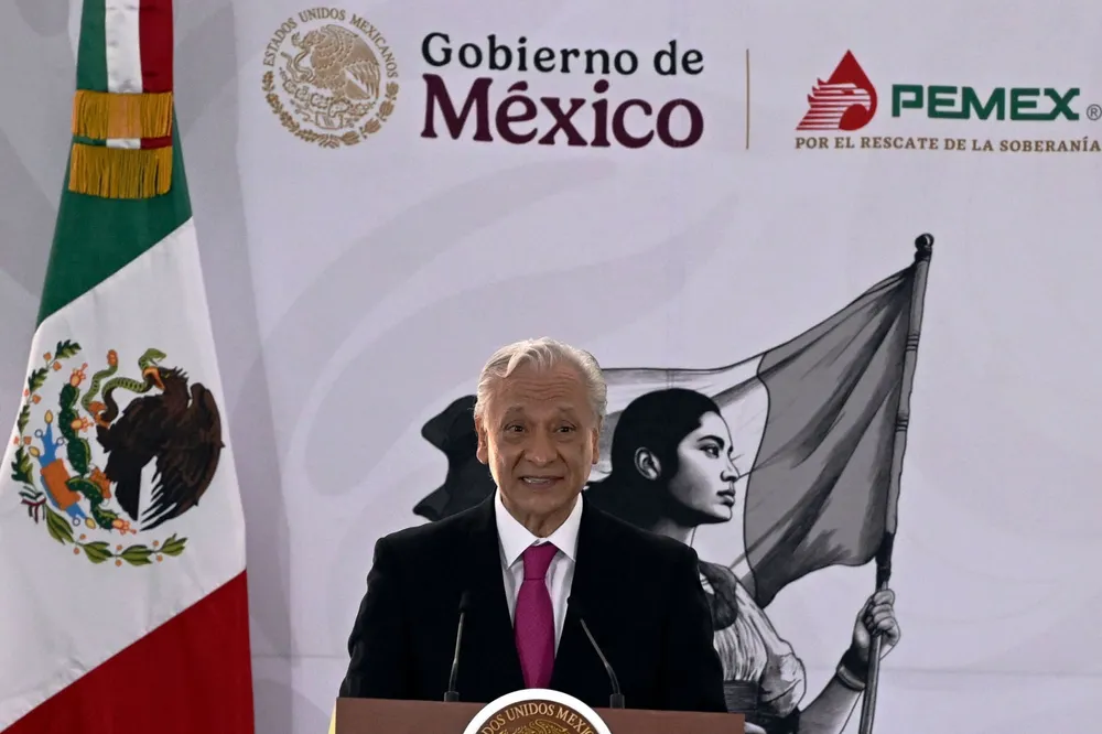 Víctor Rodriguez, chief executive of the national oil company Pemex