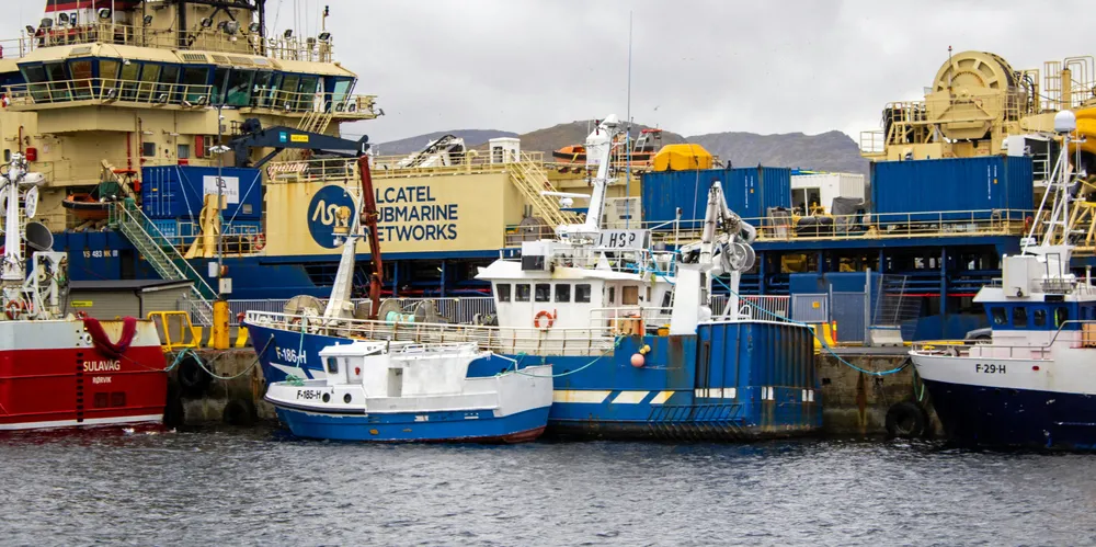 Havnen i Hammerfest.
