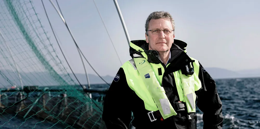 Grieg Seafood CEO Andreas Kvame.