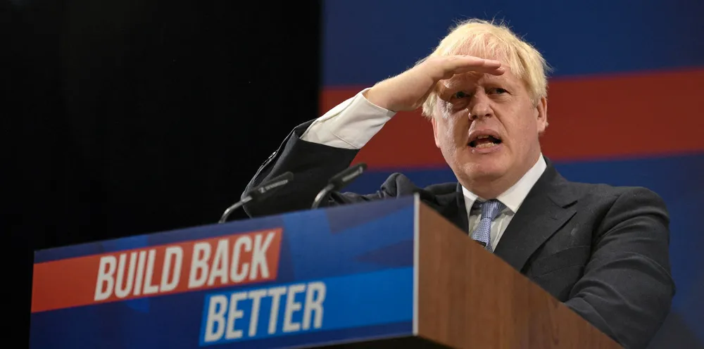 Britain's Prime Minister Boris Johnson.
