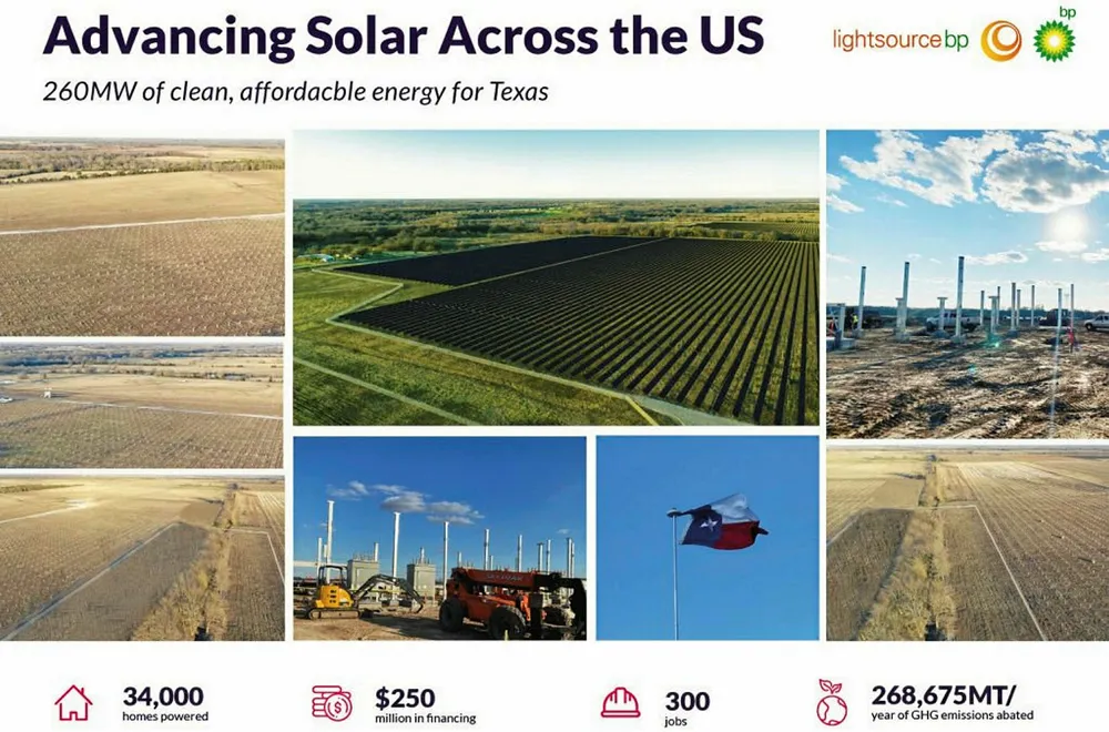 Clean energy for Texas: Lightsource BP