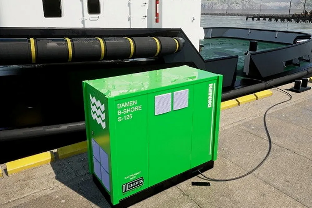 Damen og MC Energy sin landstrøm-overgang skal sikre forutsigbar landstrøm der fartøy ikke finner standardiserte løsninger.