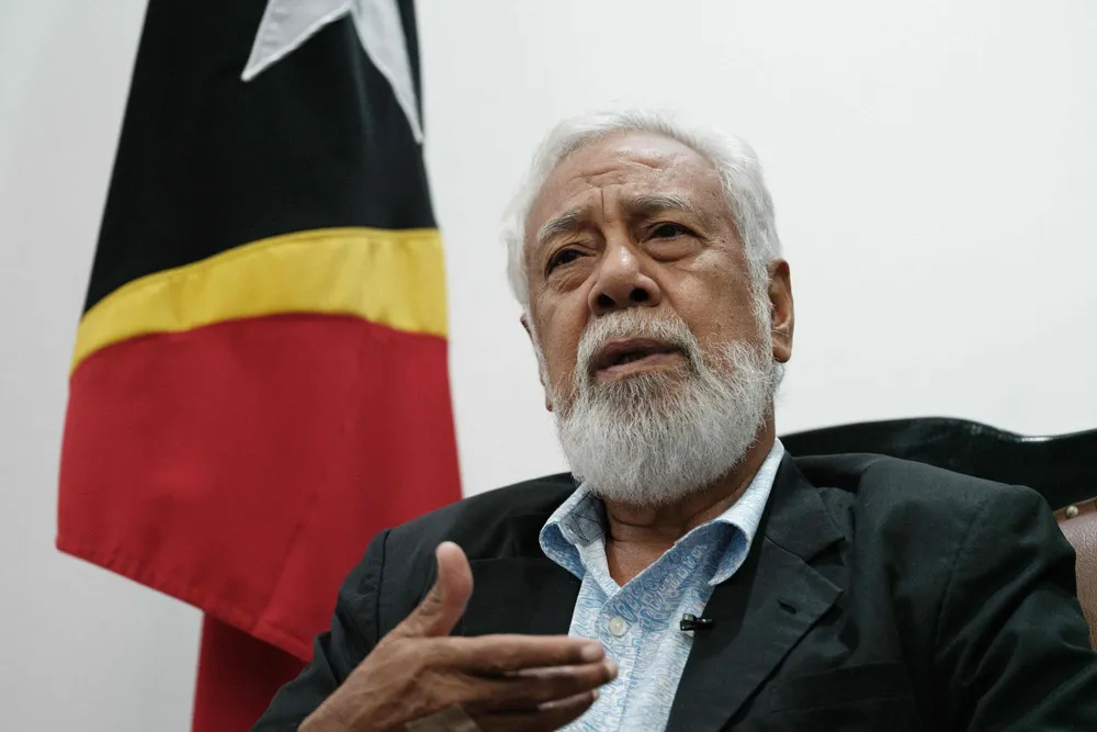 Timor-Leste's Prime Minister, Xanana Gusmao.