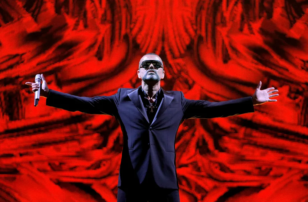 George Michael på scenen i operahuset i Paris i 2012 Foto: François Mori/Ap/NTB Scanpix