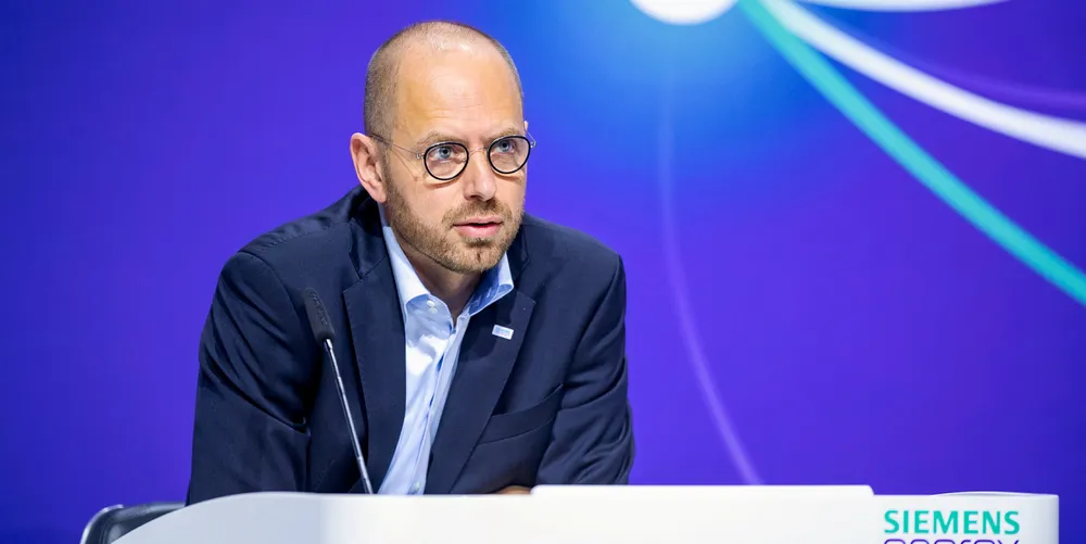 Siemens Energy CEO Christian Bruch