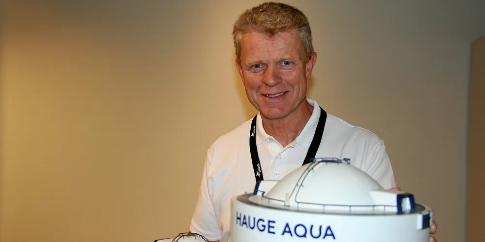 Cato Lyngøy i Hauge Aqua.