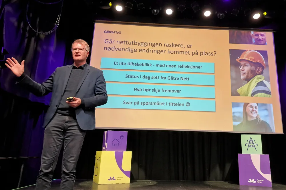 – Vi må håndtere det på en annen måte enn vi har gjort til nå. Nå har vi en klimakrise, og ikke minst et enormt behov for energiomstilling, sier Tore Morten Wetterhus, administrerende direktør i Glitre Nett.