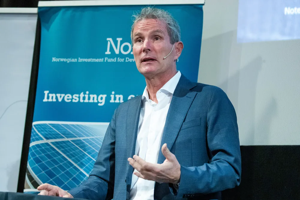 – Vi er glade for at vi kan øke våre bidrag til å skape jobber og bekjempe fattigdom, midt i utfordringene pandemien har medført, sier Norfund-direktør Tellef Thorleifsson.