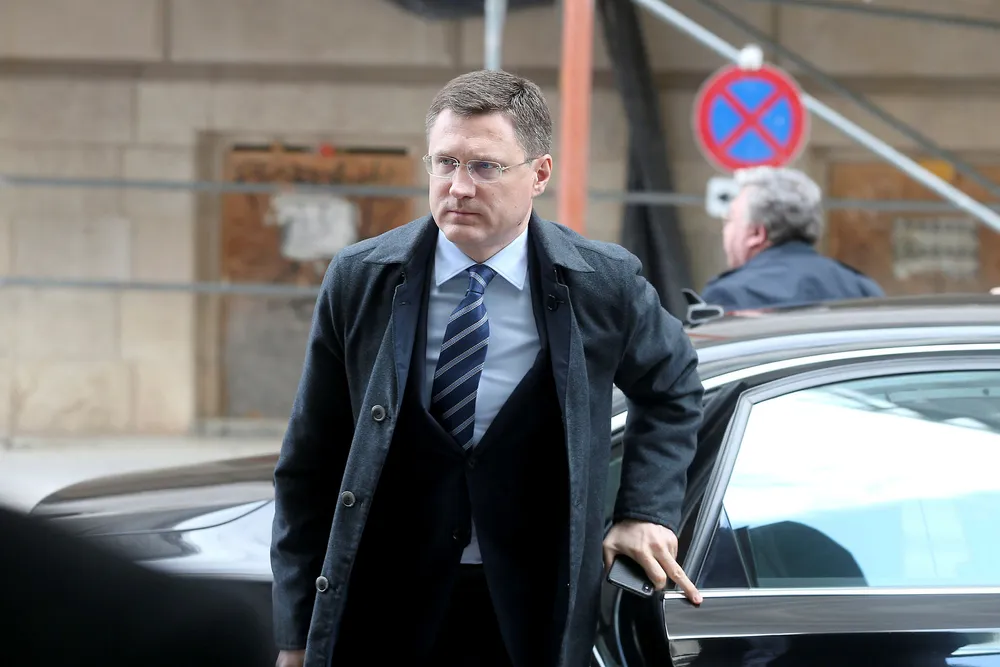 Optimism: Russian Energy Minister Alexander Novak
