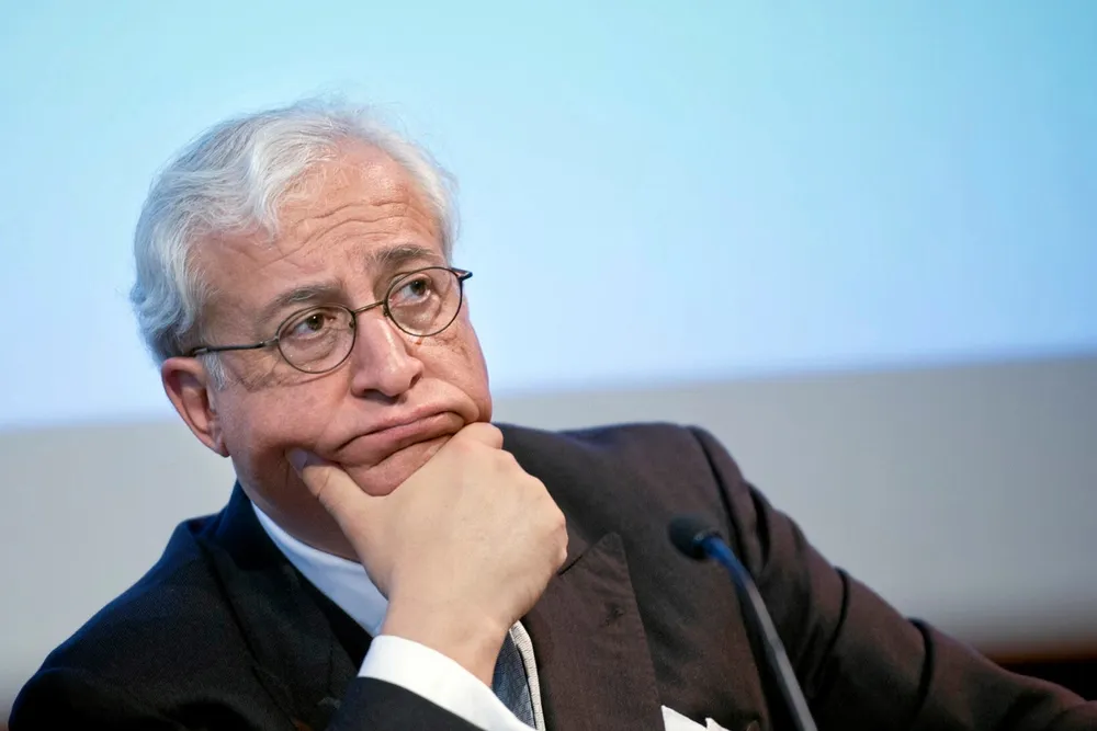 Reflections: Norway's DNO executive chairman Bijan Mossavar-Rahmani.