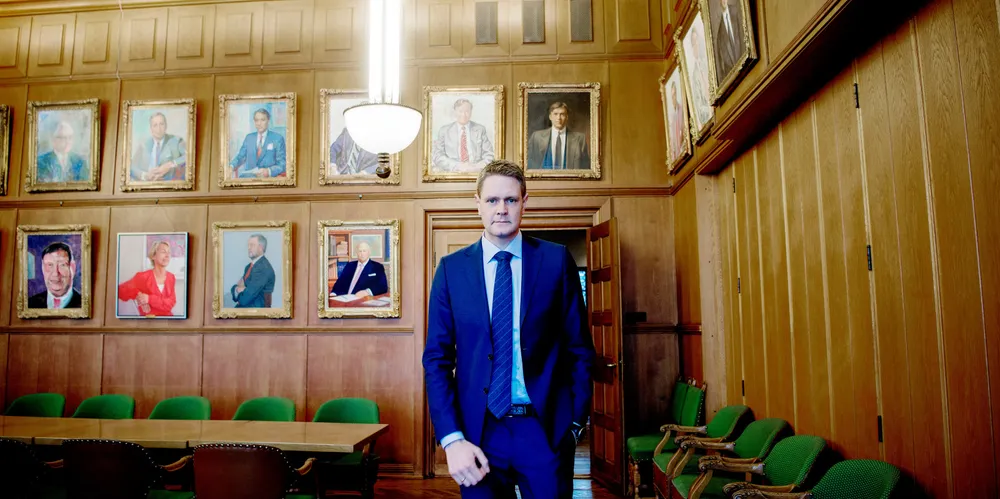 Administrerende direktør i Norges Rederiforbund, Harald Solberg.