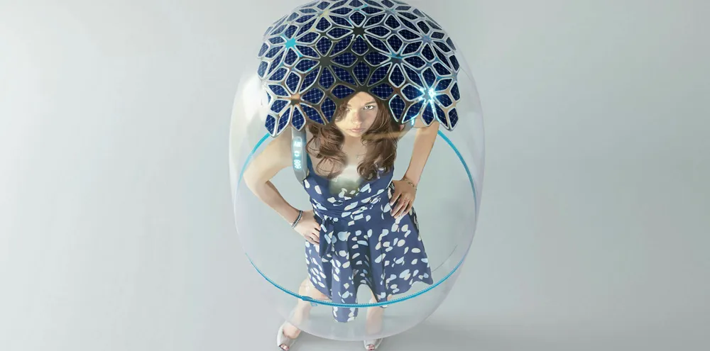 DesignLibero bubble shield.