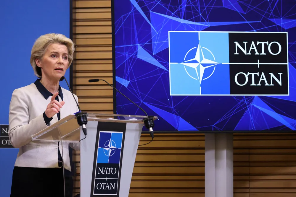 Refined move: European Commission president Ursula von der Leyen