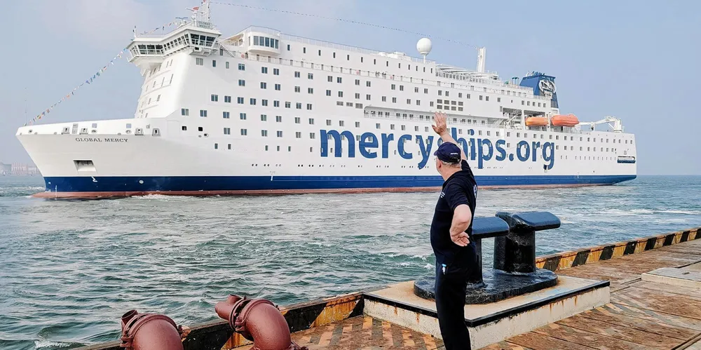 The new ship will be built on similar lines to the Global Mercy, the world’s largest civilian hospital ship.