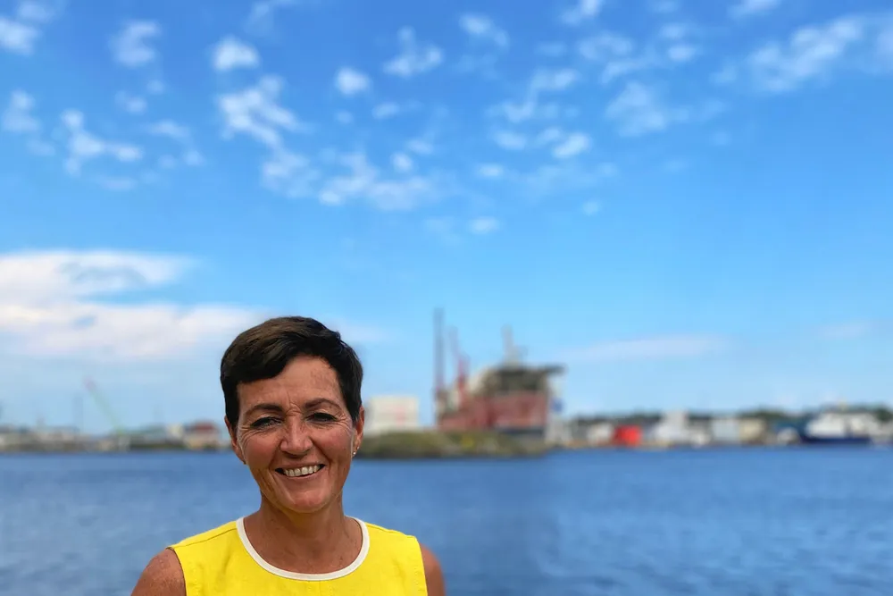 Eyes on Fogelberg: Gro Kyllingstad, chief executive of Spirit Energy Norway