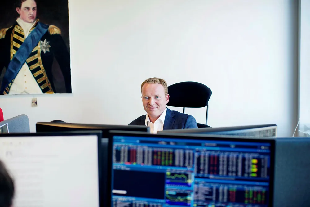 Analysesjef Lars-Daniel Westby Sparebank 1 Markets har tro på oljeselskapet DNO denne uken. Foto:Øyvind Elvsborg. Foto: Øyvind Elvsborg