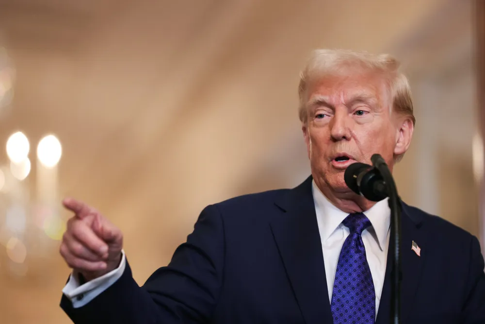 USAs president Donald Trump anklager sentralbanken Federal Reserve for å gjøre en elendig jobb.