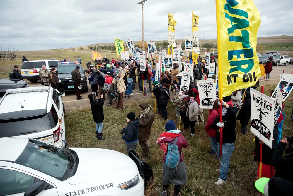 Protests: Dakota Access pipeline