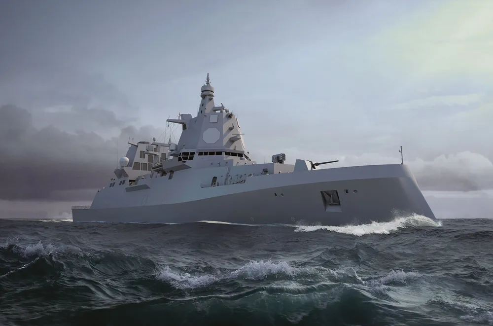 F127, basert på den velprøvde MEKO A-400 Multi Purpose Frigate-designen.
