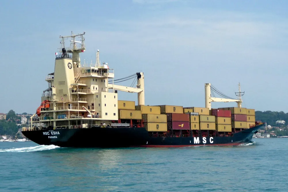 New owners of container ship find employment with Chinese operator