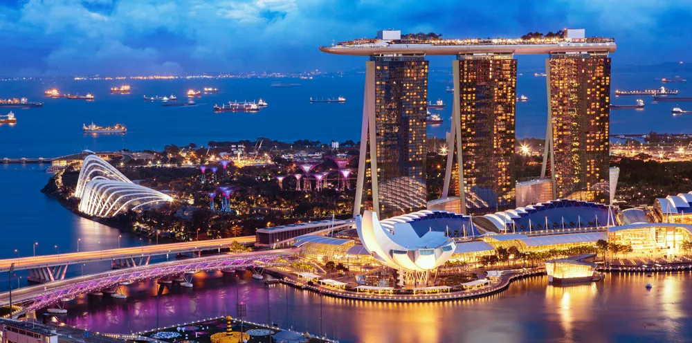 The project aims to supply up to 15% of Singapore's power.