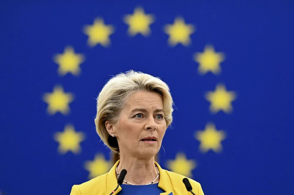 European Commission President Ursula von der Leyen.