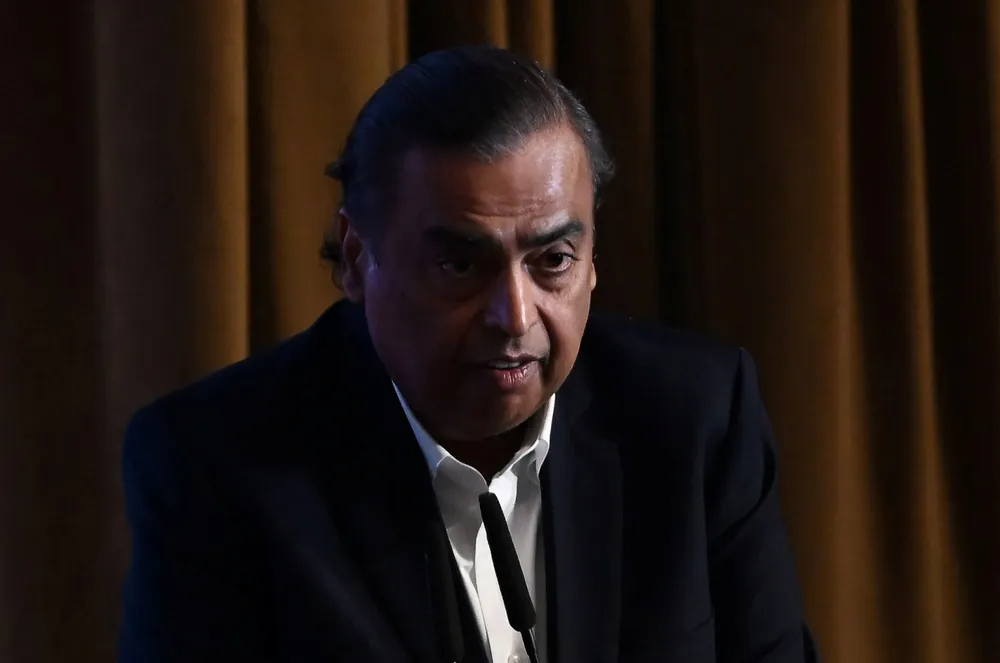 Reliance Industries chairman Mukesh Ambani.