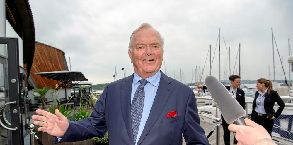 Nordic American Tankers chief executive Herbjorn Hansson.