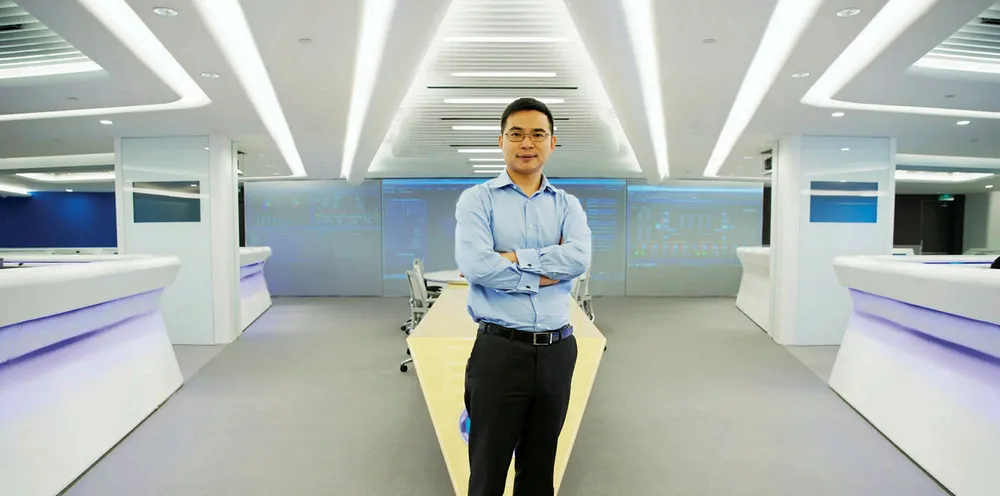 Envision CEO Lei Zhang in the Chinese OEM's Shanghai headquarters
