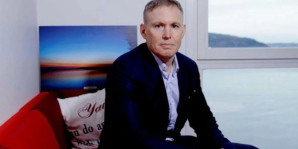 Mowi CEO Ivan Vindheim. The company's provisional first quarter figures showed stronger harvests but challenges with the feed division and its Canada operations.