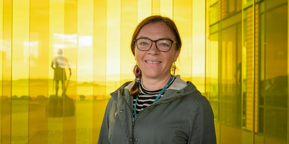 Maria Pettersvik Arvnes vil onsdag undersøke videre om seismikksytingen på Tromsøflaket kan ha innvirkning på årets blåkveitefiske.
